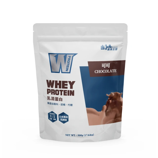 義美生醫 W PROTEIN乳清蛋白飲-可可(500g)