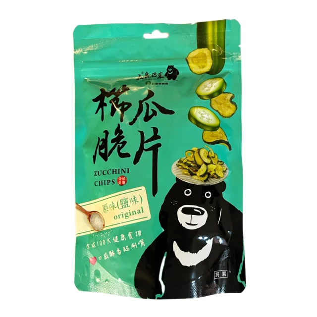 仁愛農會 五岳巴萊 櫛瓜脆片-原味 70g