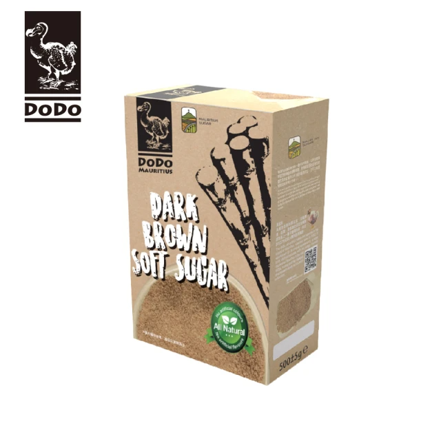 DoDo渡渡鳥 模里西斯細黑糖 (500g±5g/盒)