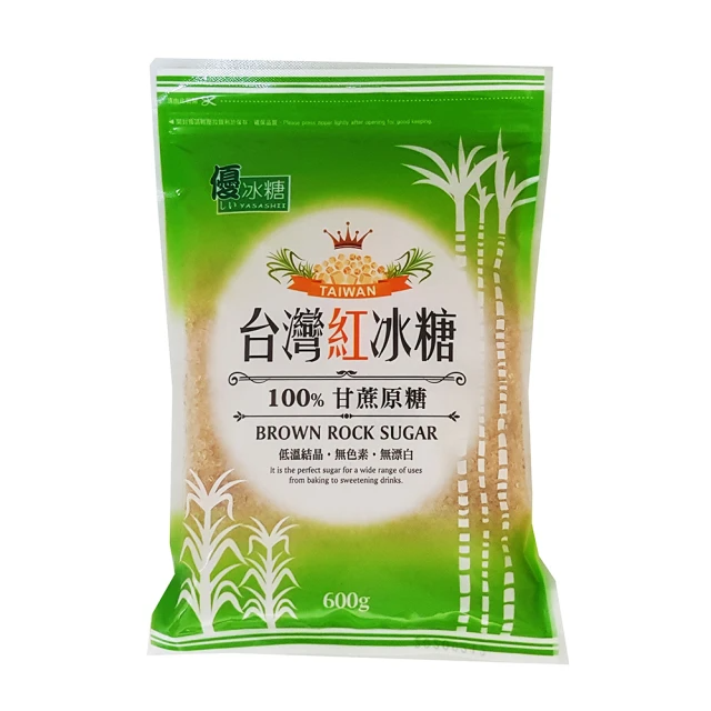 優 台灣紅冰糖 (600g/包)