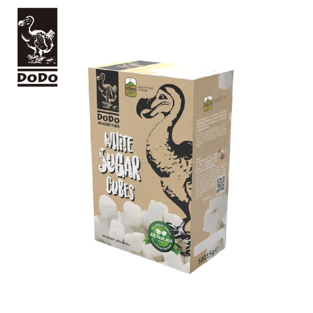 DoDo渡渡鳥 模里西斯天然塊狀白糖 (500g± 5g/盒)