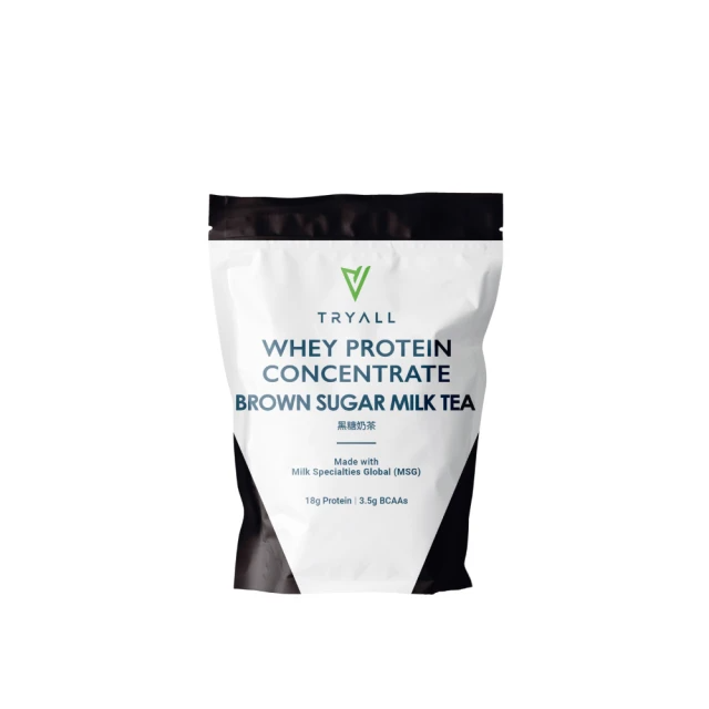 TRYALL 濃縮乳清蛋白-黑糖奶茶(500g)