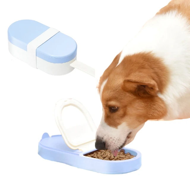 便攜式食碗+水碗二合一