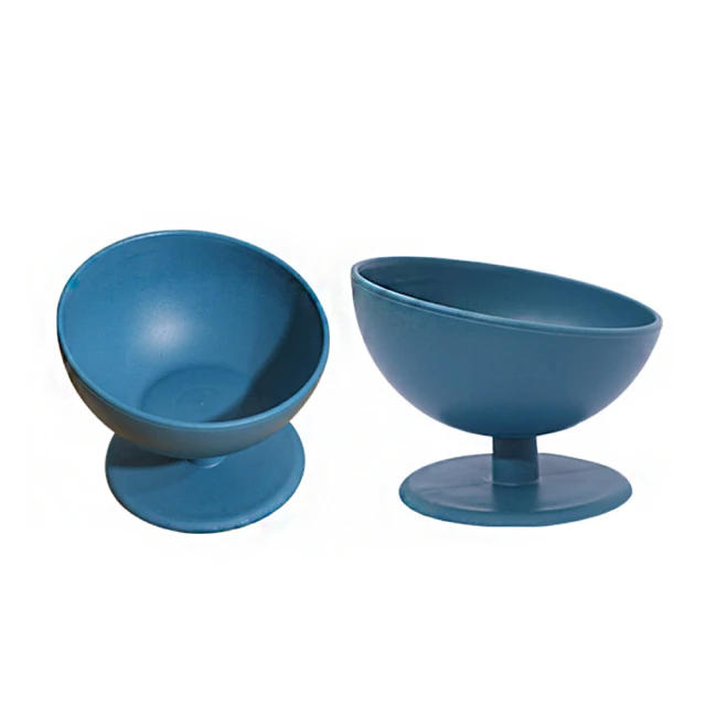 防打翻寵物護頸碗(藍色)