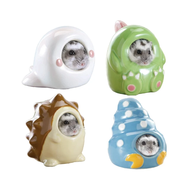 Marukan  鼠鼠陶瓷小別墅(4款任選)