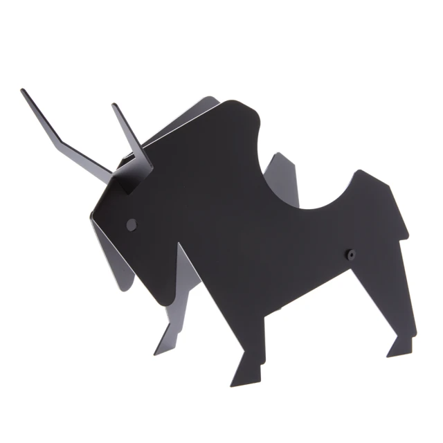 OPUS 東齊金工 歐式鐵藝紅酒架/酒瓶展示架-鬥志酒架(經典黑)