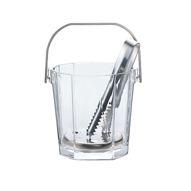 ADERIA-八角冰桶 900ml  附不鏽鋼夾