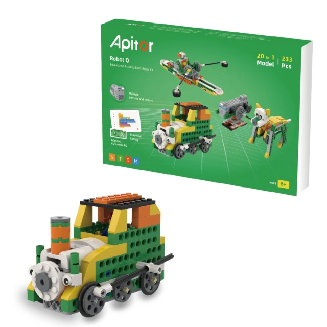 Apitor 樂學程式積木 Robot Q(STEAM程式積木)