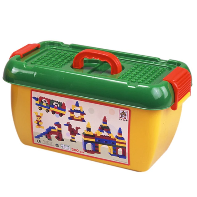 百寶箱 大片裝創意積木組-300大片(台灣生產)