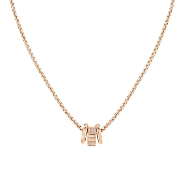 Calvin Klein 凱文克萊  Minimalistic Metals 簡約造型項鍊-玫瑰金 (35000366)