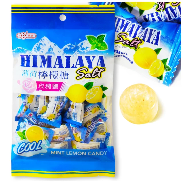 惠香 玫瑰鹽薄荷檸檬糖 60g