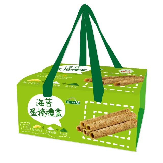 統一生機 海苔蛋捲禮盒(36gx8包/盒)
