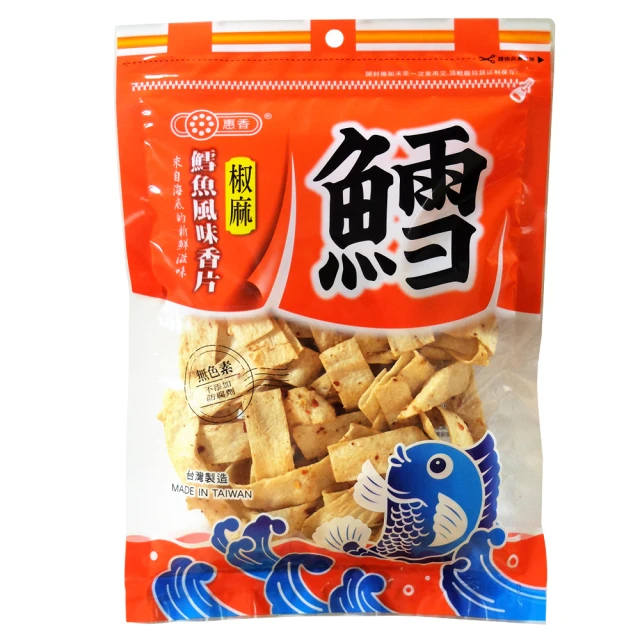 惠香 鱈魚風味椒麻香片180g