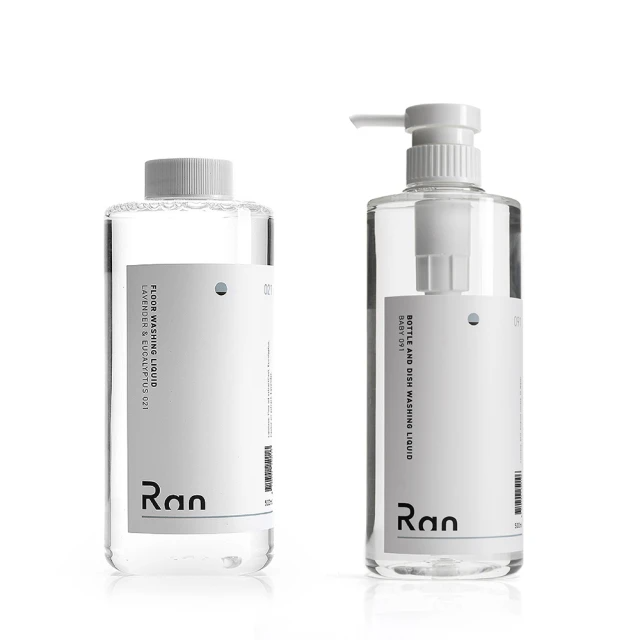 Ran冉 寵愛媽咪居家組合(地板清潔劑+寶寶器皿洗滌劑)