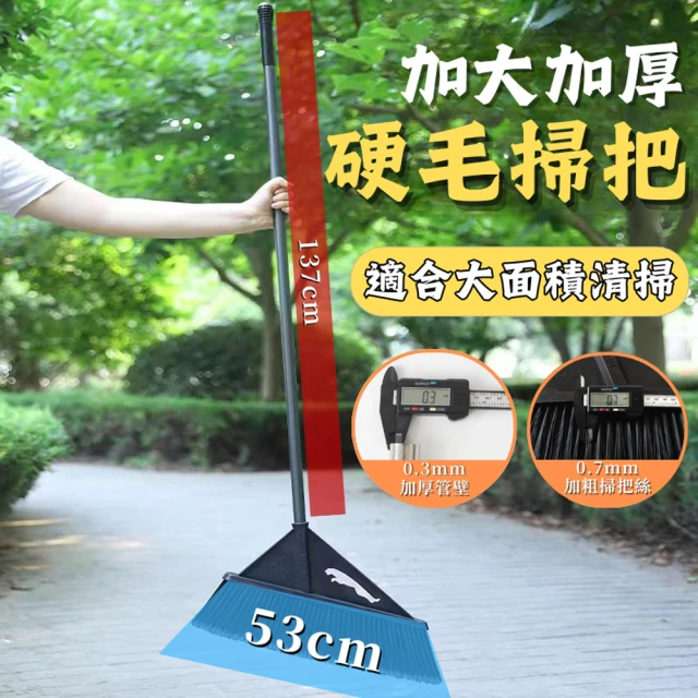 加大加厚 硬毛庭院大掃把