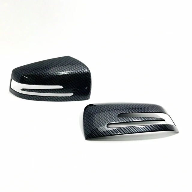 IDFR-Benz 賓士 E W212 2013~2016 後視鏡蓋(水轉印卡夢碳纖)