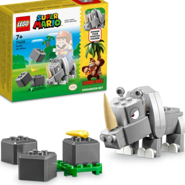 LEGO 樂高 超級瑪利歐系列 71420 犀牛蘭比