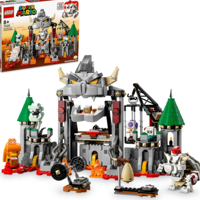 LEGO 樂高 超級瑪利歐系列 71423 枯骨庫巴城堡大戰