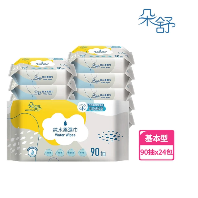 朵舒 純水柔濕巾 (90抽*24包)