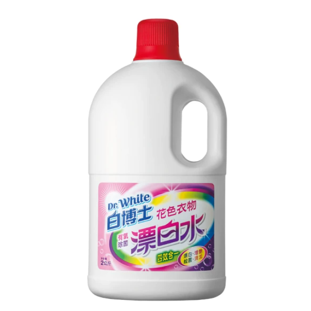 白博士 有氧除菌漂白水2kg(彩色衣物)