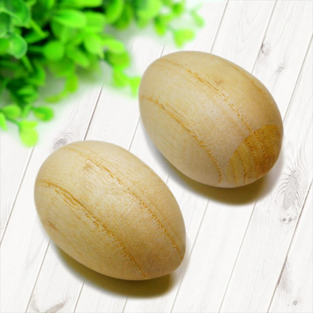 美佳音樂 打擊樂器 原木蛋沙鈴(1入)