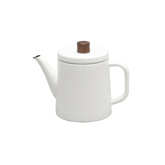 野田琺瑯 日本製琺瑯水壺-白色(1500ml)