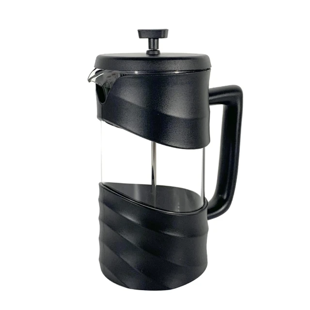 生活King 慢拾光濾壓式玻璃沖泡壺(1000ml)