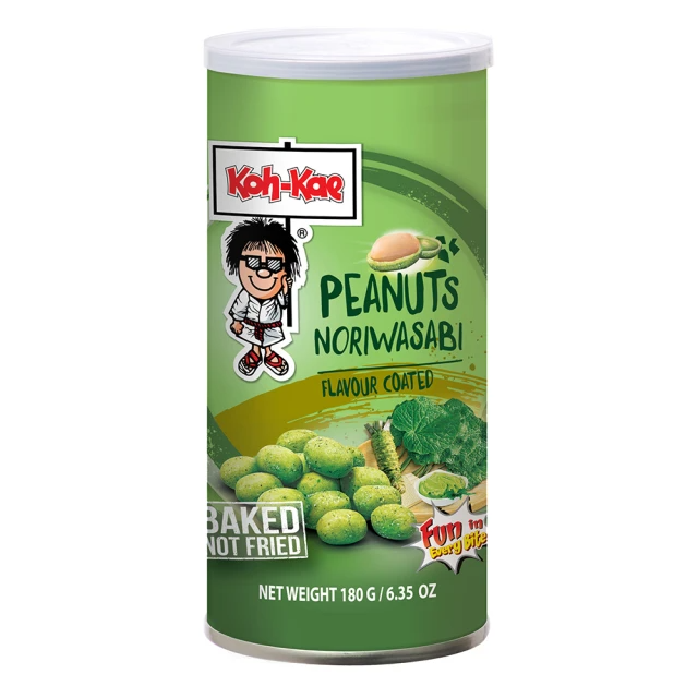 大哥豆 大哥山葵味花生豆(180g/罐)