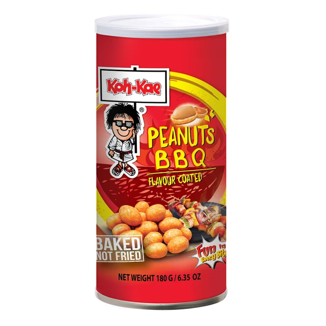 大哥豆 大哥燒烤味花生豆(180g/罐)