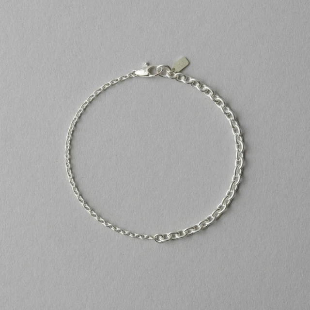 ete 細緻簡約共享不對稱拼接手鍊(銀色)