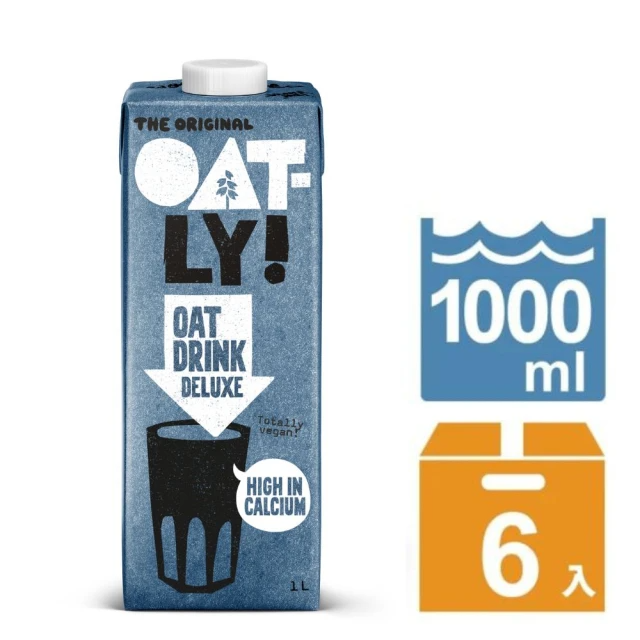 Oatly 高鈣燕麥奶 1000mlx6入