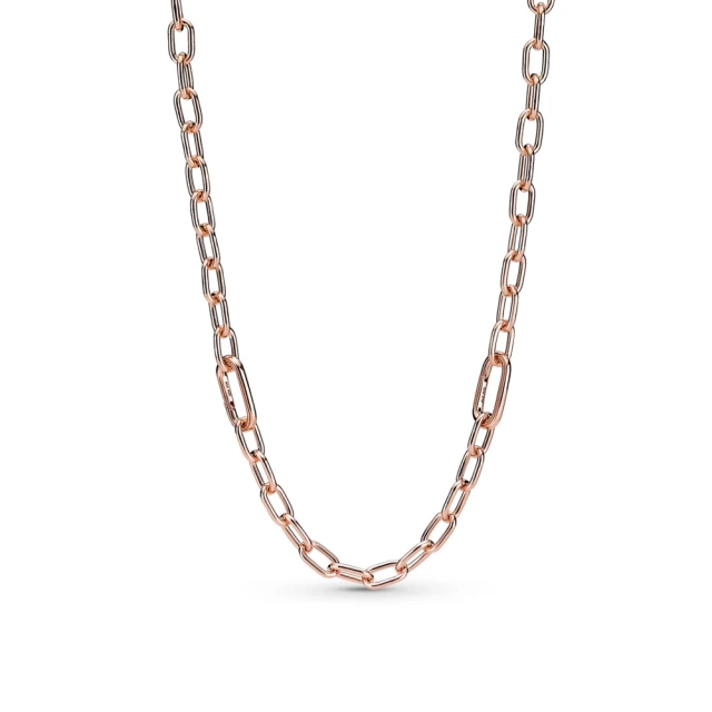 Pandora ME 鎖鏈圈項鏈-鍍14k玫瑰金 (50cm)