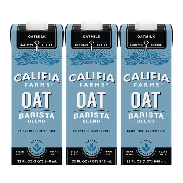 Califia Farms 咖啡師燕麥奶 946mlx3入