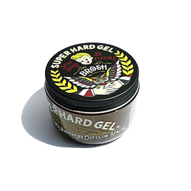 Brosh Super Hard Gel日本製聯名改良式極黏髮膠(200g)