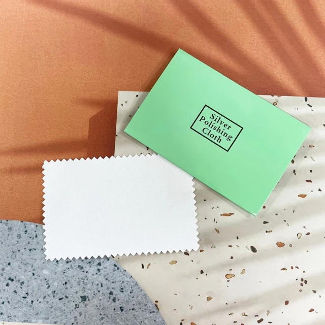 s925純銀耳環擦銀布 買一送一