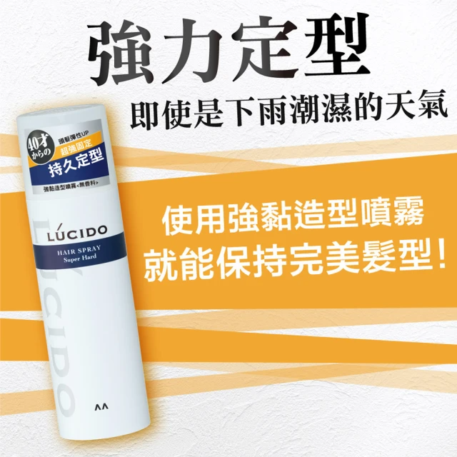 LUCIDO 倫士度 強黏造型噴霧180g(無香)