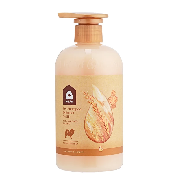 Arf Arf 旺芙 蓬鬆犬專用 蓬鬆有型 燕麥寵物洗毛精 500ml