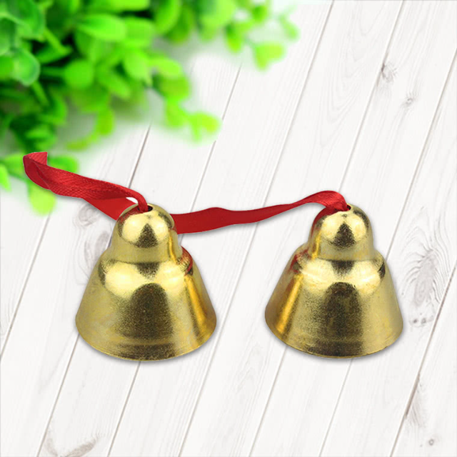 美佳音樂 打擊樂器 紅繩碰鐘銅鐘