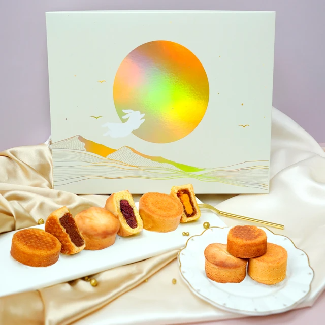 吳寶春 鳳凰織月 (鳳黃酥40g*4、鳳梨酥30g*4、莓好蔓月36g*4/12入/盒)