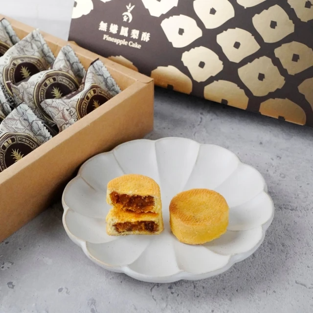 吳寶春 無嫌鳳梨酥禮盒 (30g*12入/盒)