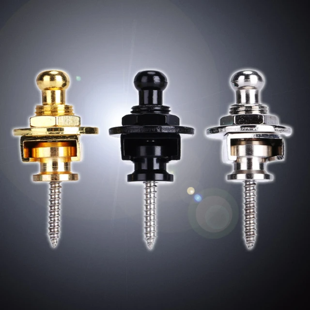 美佳音樂 高級電鍍合金 金屬背帶釘-3色