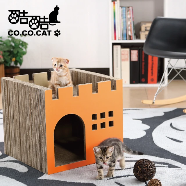 Co.Co.Cat 酷酷貓 豪華城堡 100%台灣製貓抓板