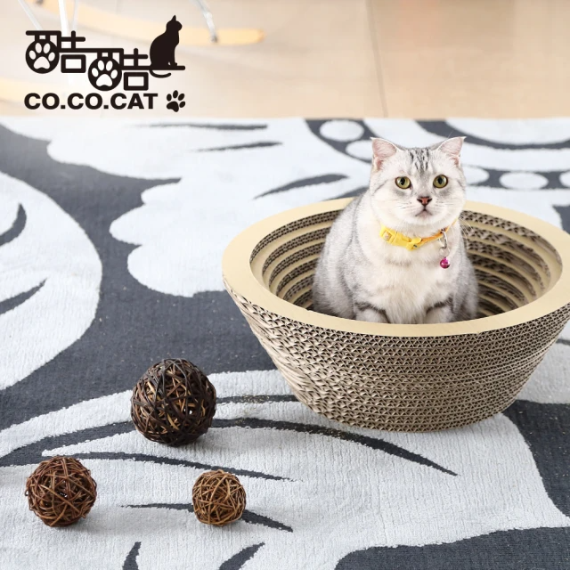 Co.Co.Cat 酷酷貓 貓碗盆 100%台灣製貓抓板
