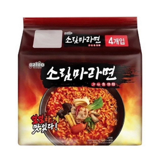 Paldo 八道 韓國少林麻辣麵 540g*2包 (135g*8入)