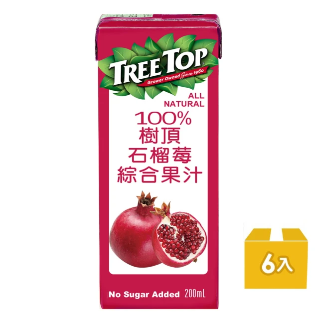 Tree top 樹頂 100%石榴莓綜合果汁 200mlx6入