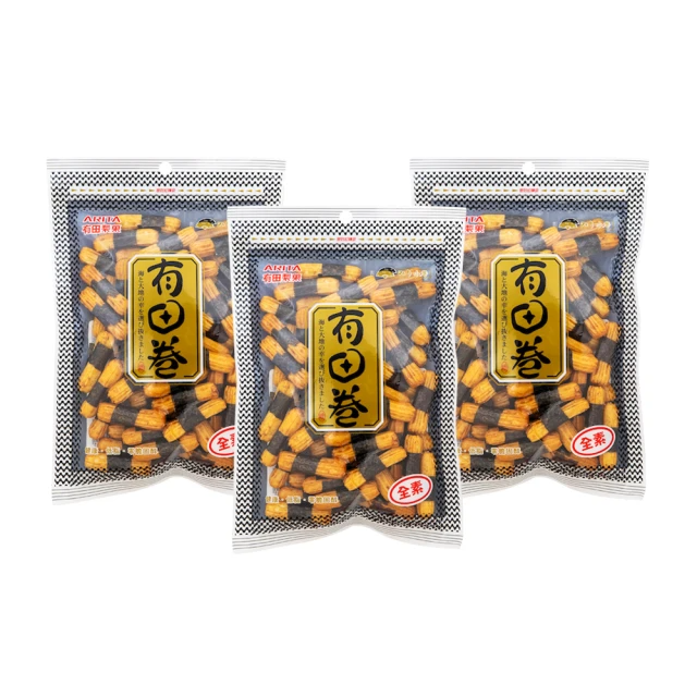 有田製果 海苔小卷便利包 (50g)x3