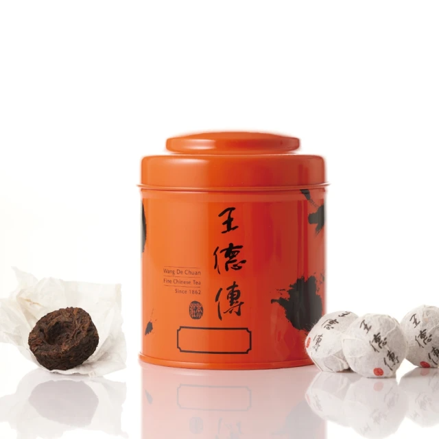 王德傳 黑製普洱沱茶 (5g*20入/罐)