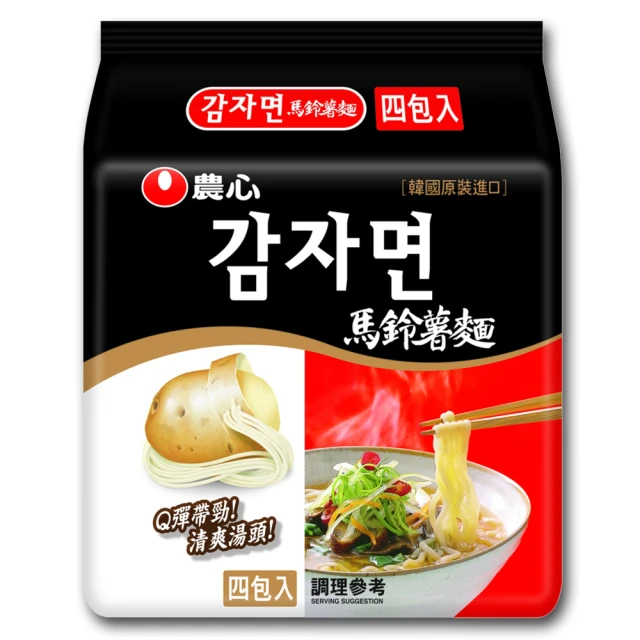 NONG SHIM 農心馬鈴薯麵 四包入 (100g*4入)