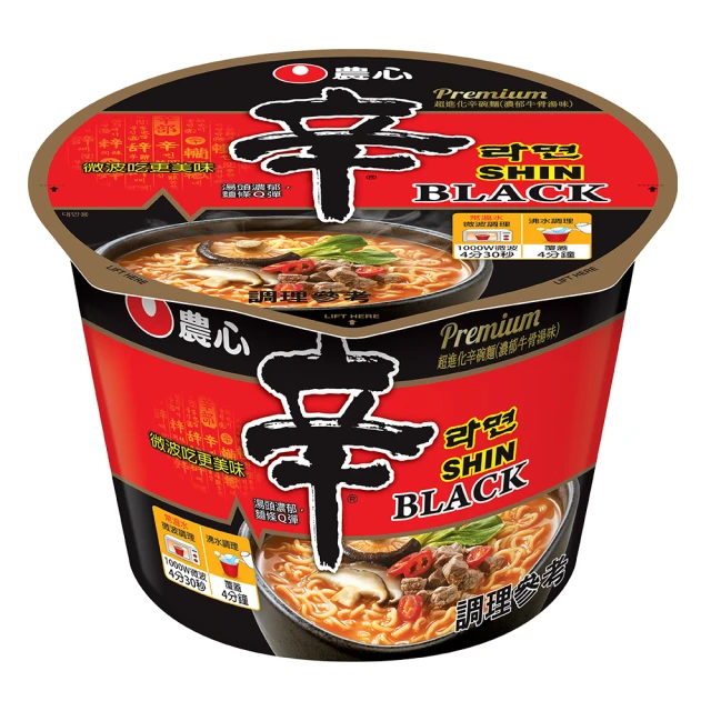 NONG SHIM 農心 超進化辛碗麵-濃郁牛骨湯味 101g