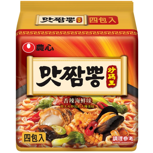 NONG SHIM 農心炒碼麵(130g×4入)